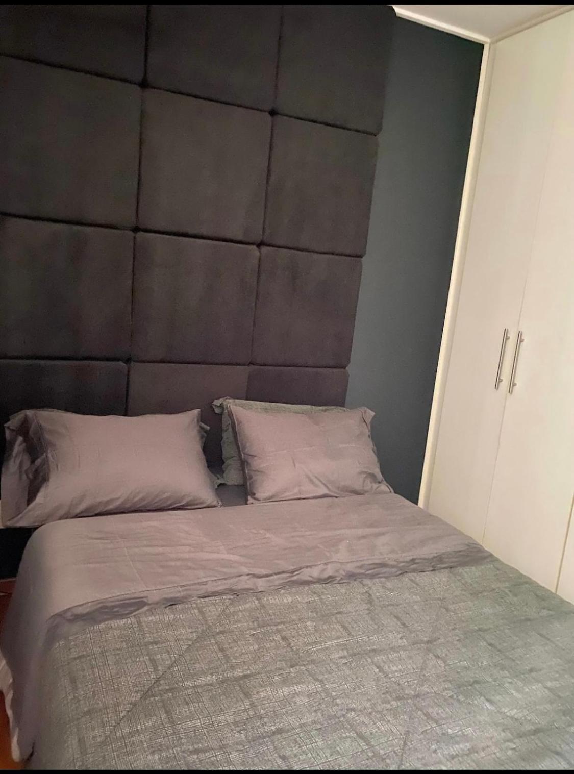 Flat Em Santos No Gonzaga A Tres Quadras Da Praia Luaran gambar